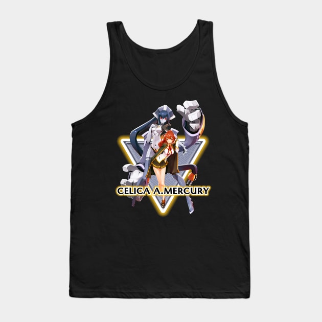 CELICA A.MERCURY Tank Top by hackercyberattackactivity